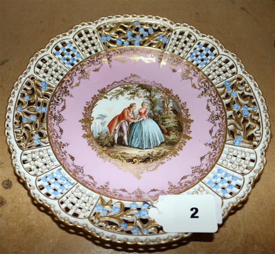 Meissen cabinet plate